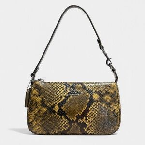 Coach Nolita 19 bag in olive multi and Snake-Print